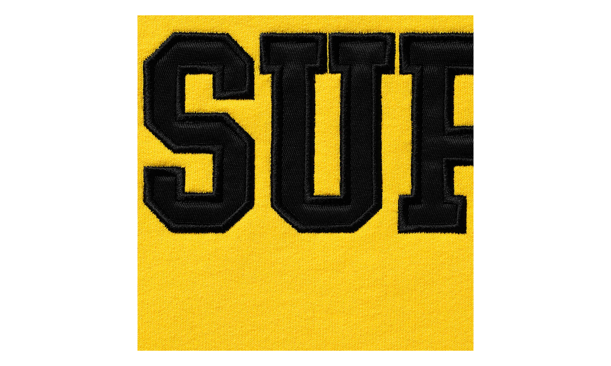 Supreme Shop Flag Half Zip Pullover "SS26 - Yellow - Paris" SU27018