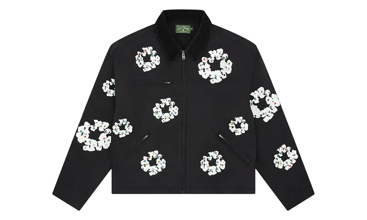 DENIM TEARS Canvas Work Jacket "Black" DT1010