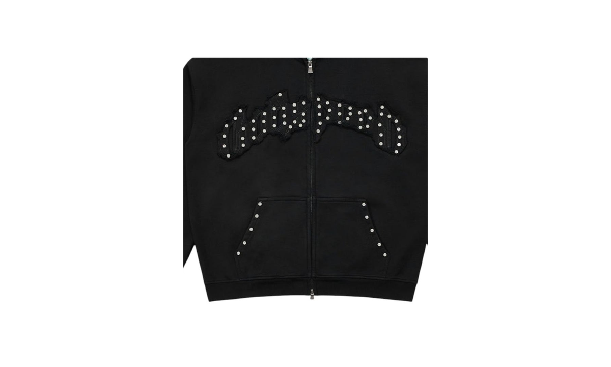 Godspeed New York Symmetric Studded V2 VVS Hoodie "Black" NQ9TDBSS