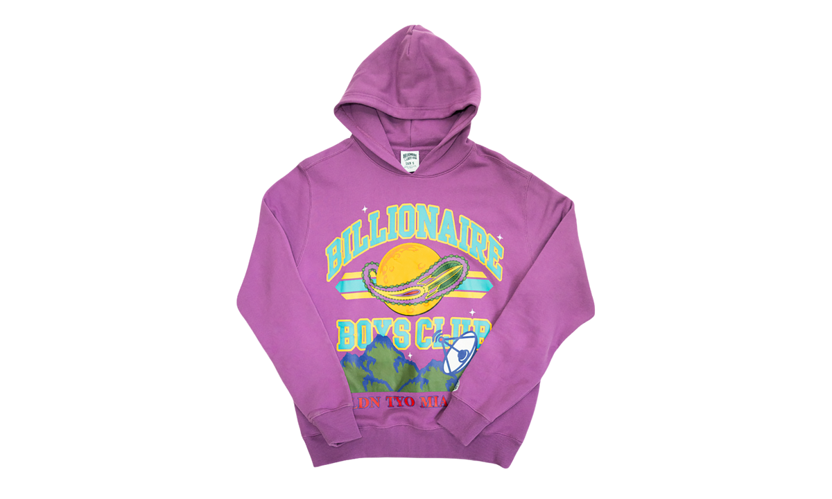 Billionaire Boys Club Globe Hoodie "Amethyst" 861 1306 AME