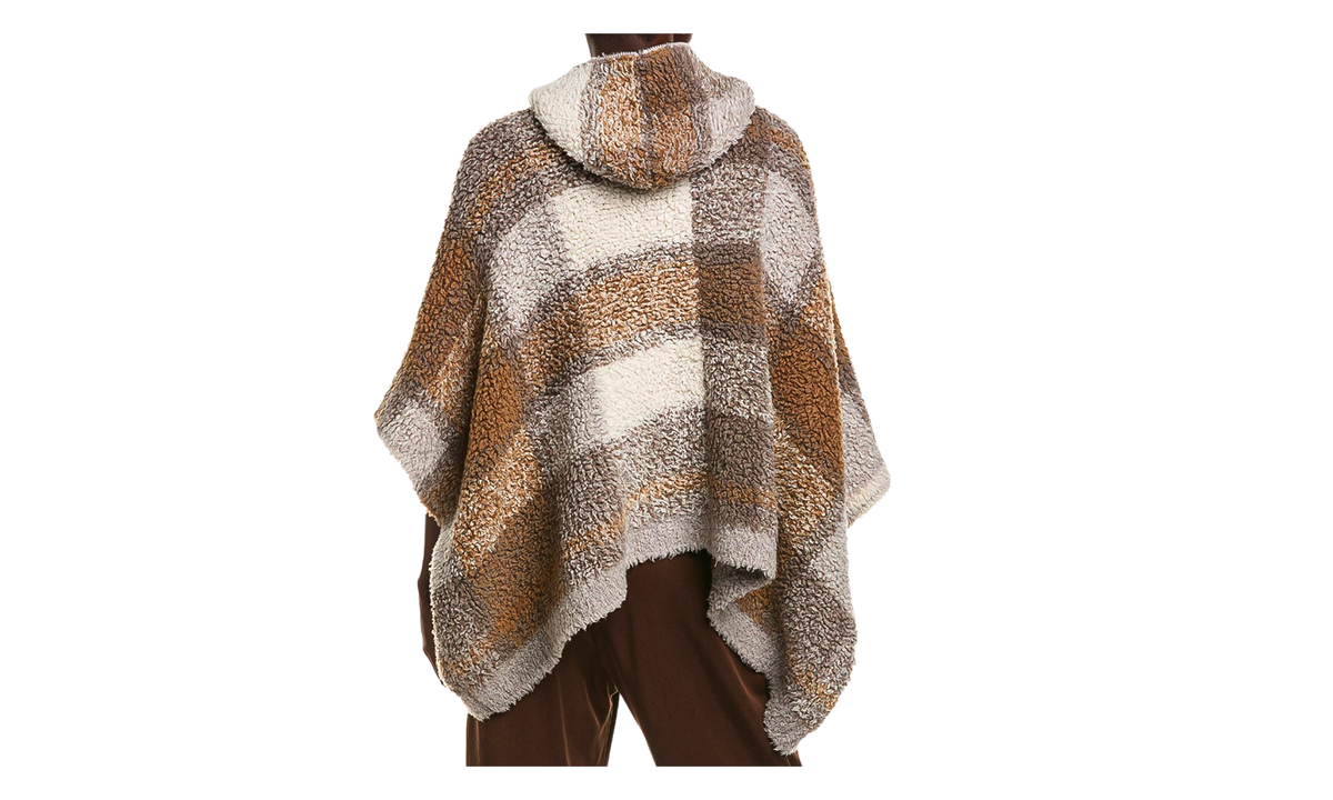 Brunello Cucinelli Cashmere Hooded Poncho Jacket WMNS "Taupe" BRUN731