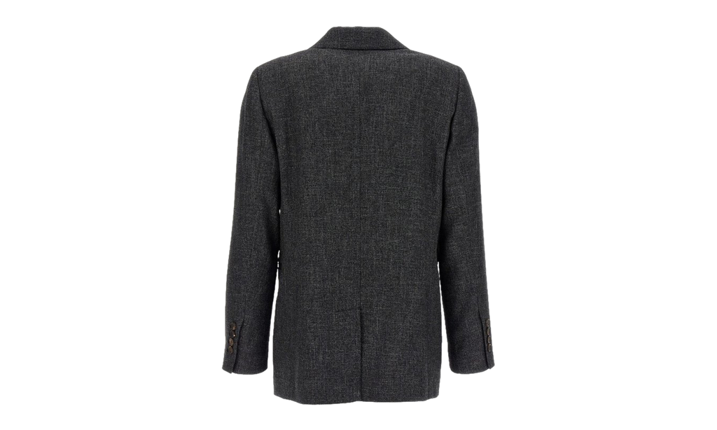 Brunello Cucinelli Double-Breasted Blazer WMNS "Dark Grey" BRUN1317