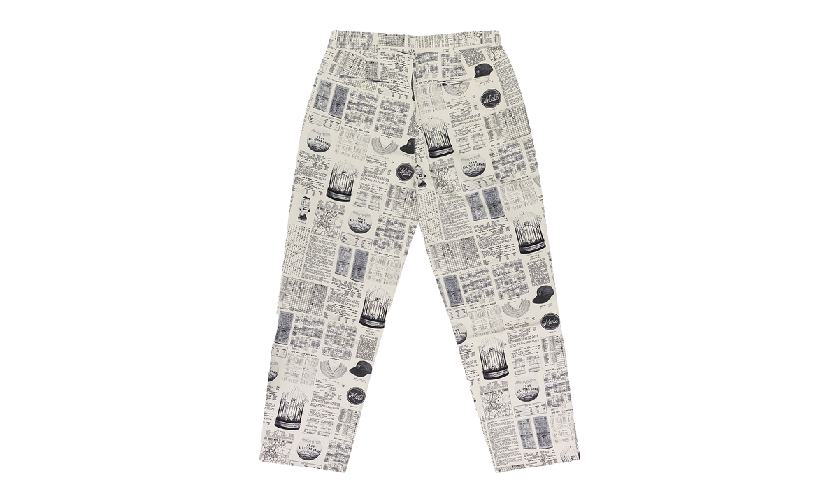 Aime Leon Dore NEW YORK METS FLYER PANTS "MULTICOLOR" FW23WP032 PROGRAM PRINT