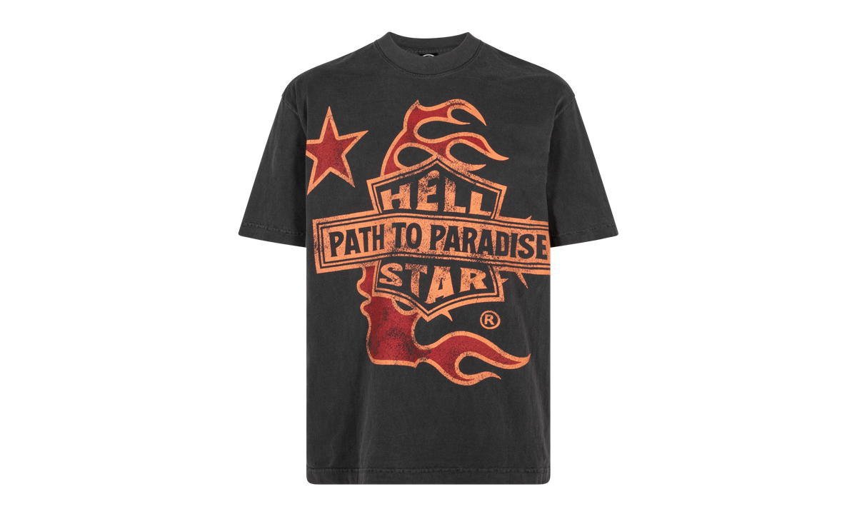 Hellstar Biker T-Shirt "Black" HSR022