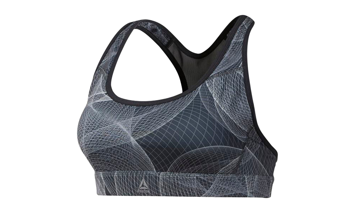 Reebok Running Hero Racer Padded Sports Bra WMNS "Cold Grey" DP6602
