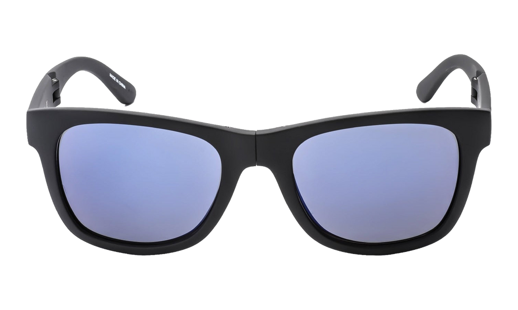 Lacoste Rectangle Sunglasses "Matte Black-Foldable" L778S-002