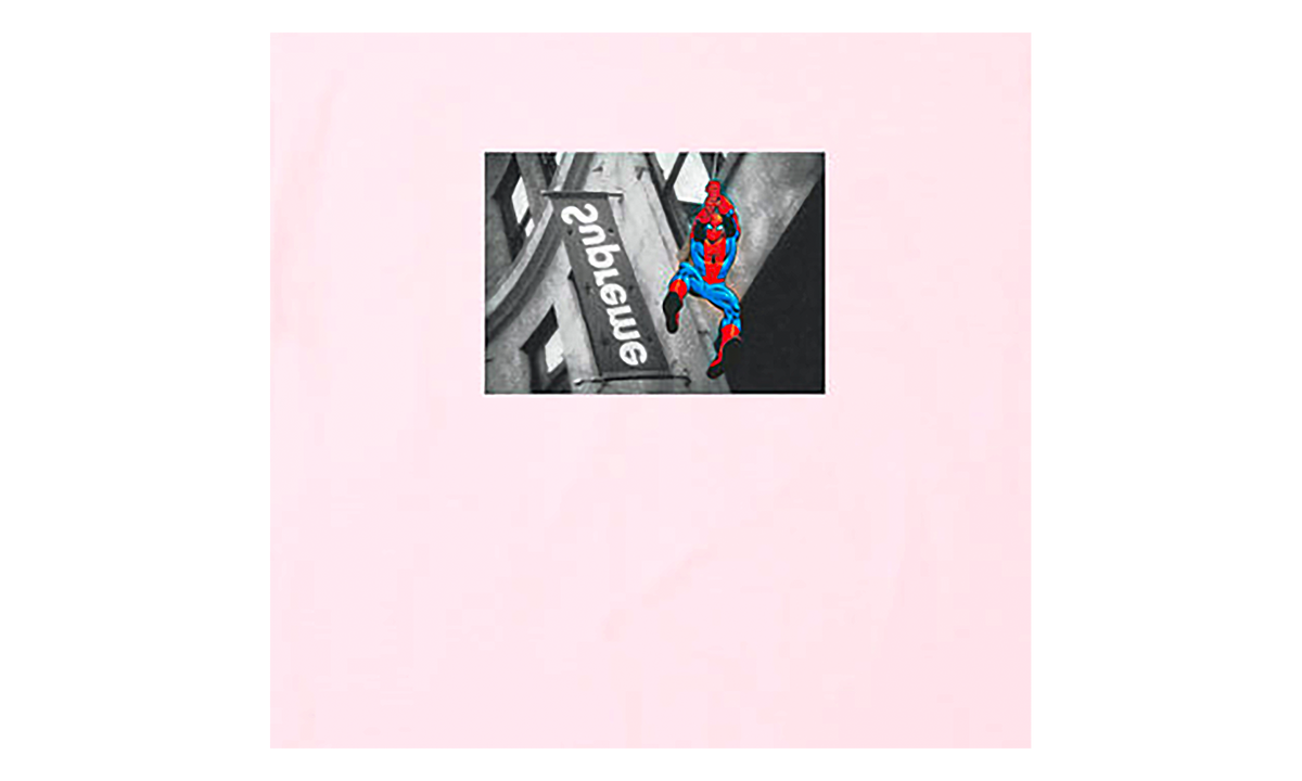 Supreme Spider-Man Tee "SS26 - light pink" SU27037