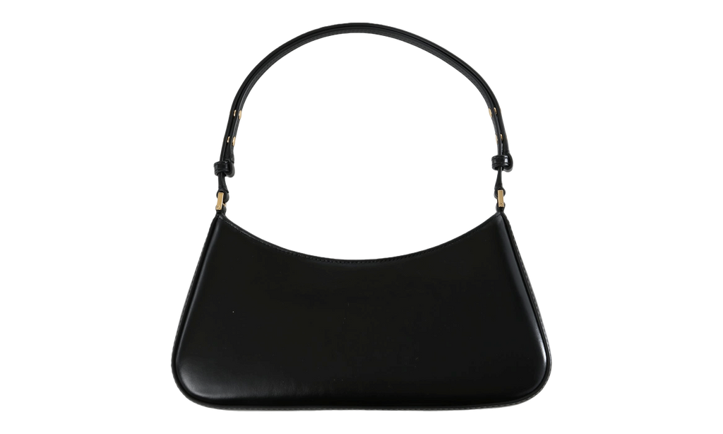 Tory Burch Robinson Zip Top Shoulder Bag "Black" 186179 001