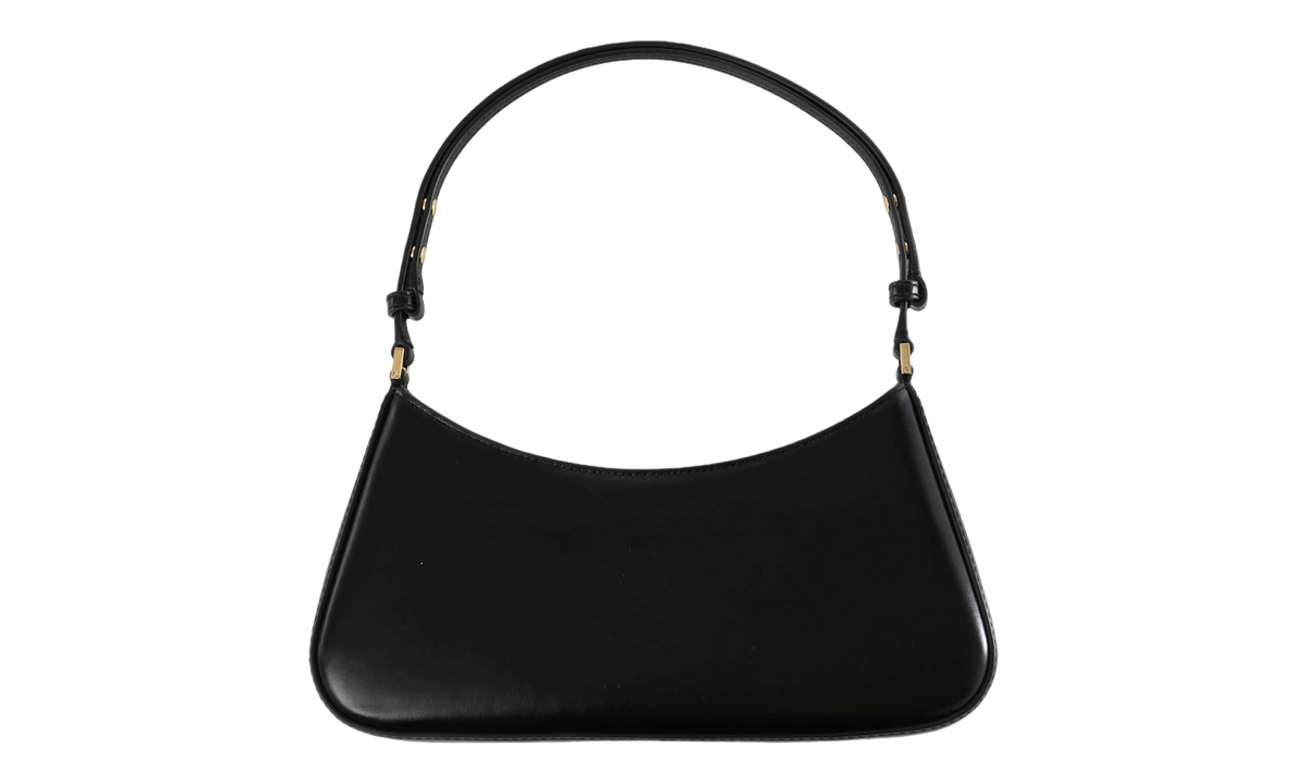 Tory Burch Robinson Zip Top Shoulder Bag "Black" 186179 001