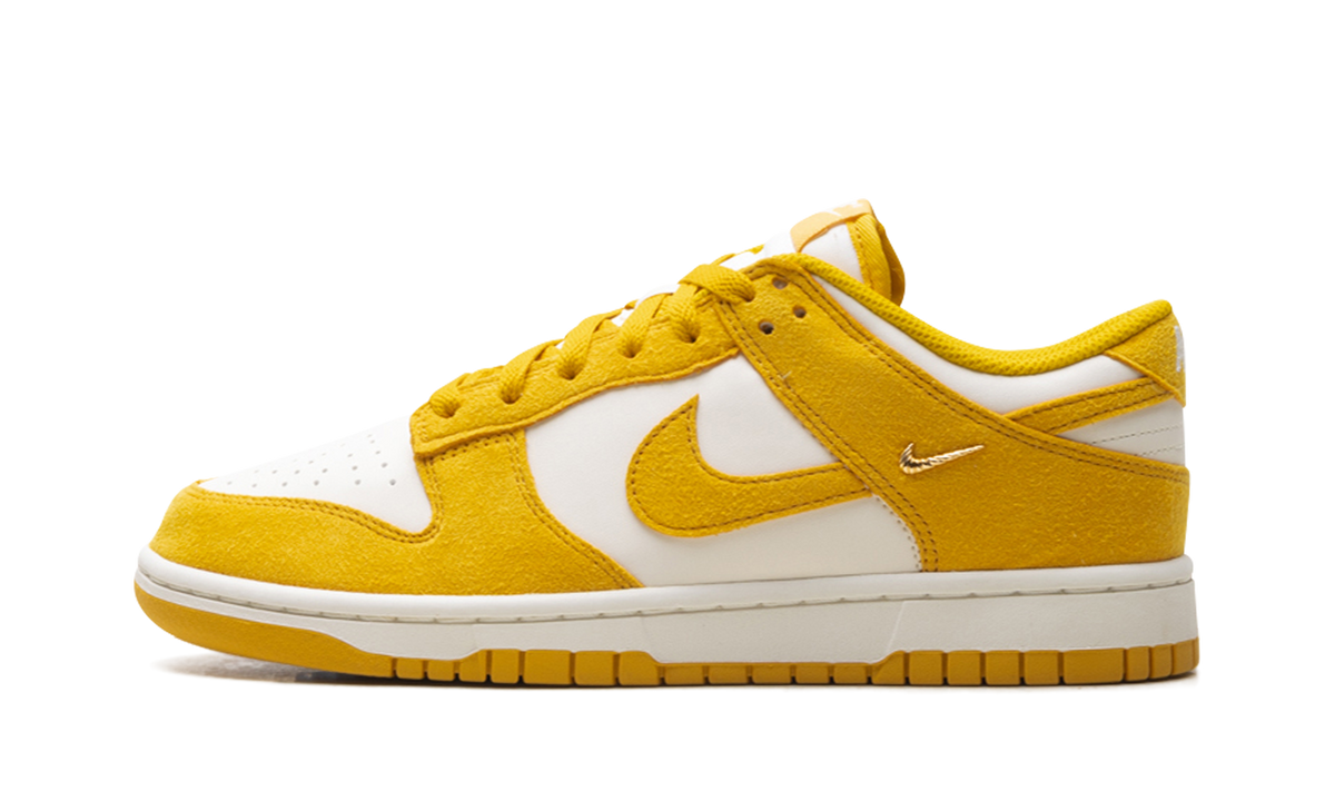 Nike Dunk Low WMNS "Dark Sulfur Gold Mini Swoosh" IB4417 101