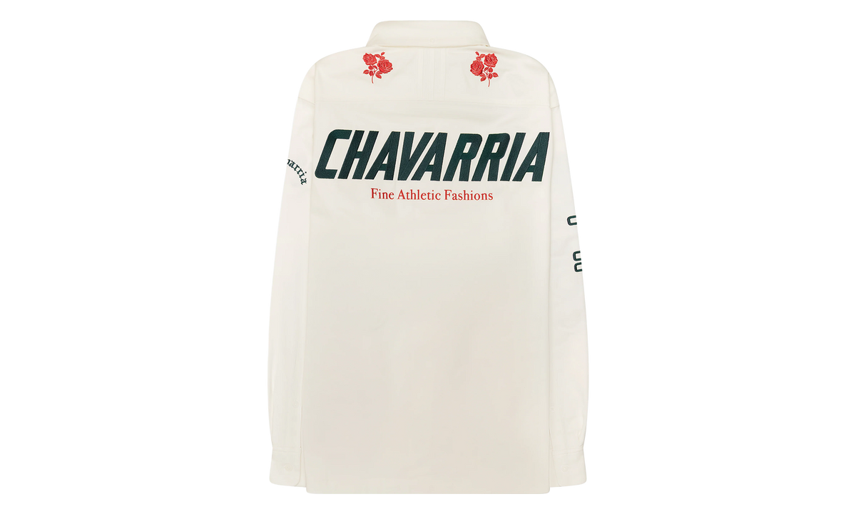 ADIDAS Chavarria Button Up Shirt "Off White" KV1980