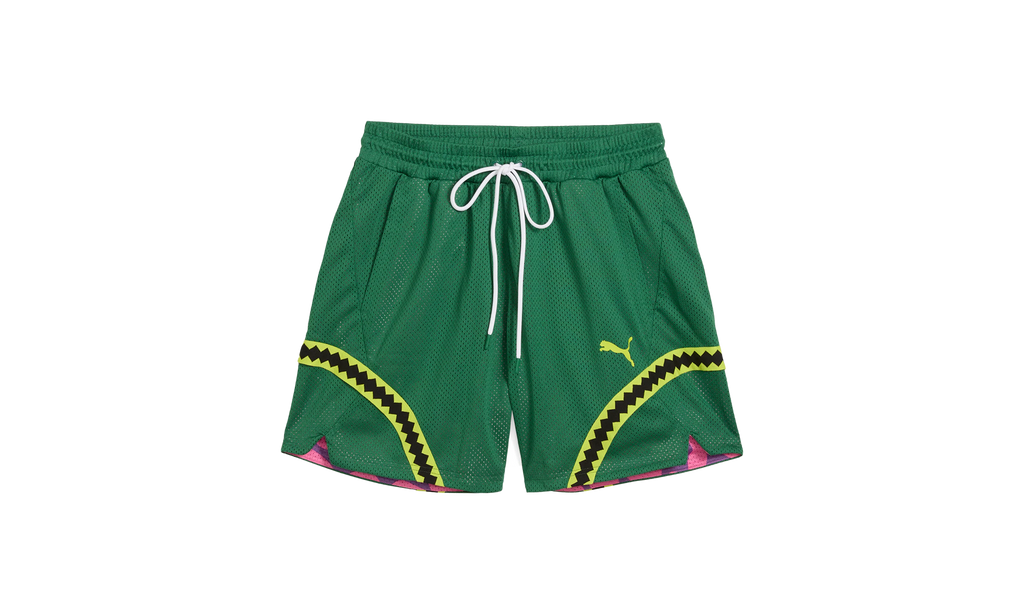 Puma HOOPS X TMNT SHORT "Green" 630931 01