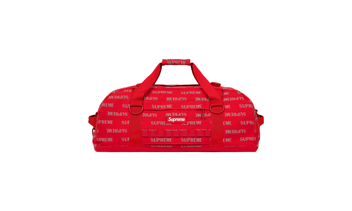 Supreme Large Duffle Bag "FW26 - Red" SU28399