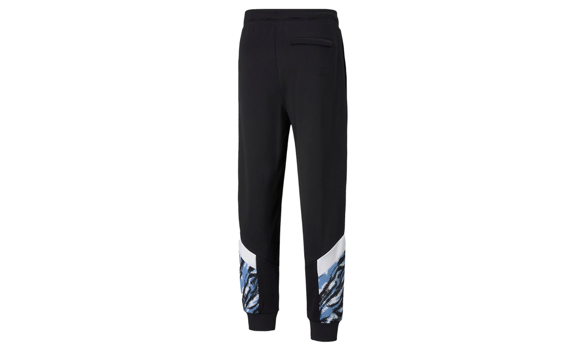 Puma MCFC MANCHESTER CITY ICONIC MCS GRAPHIC TRACK PANTS "Black" 758711 05