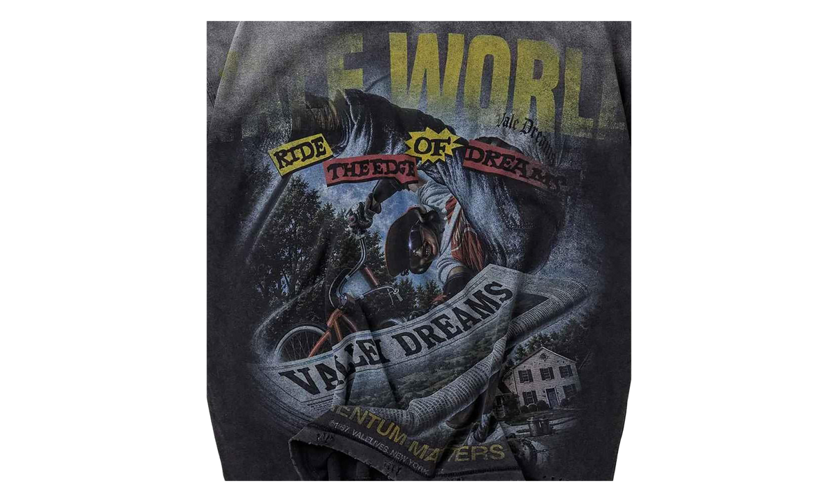 Vale Newspaper Tee "Black" VAL304