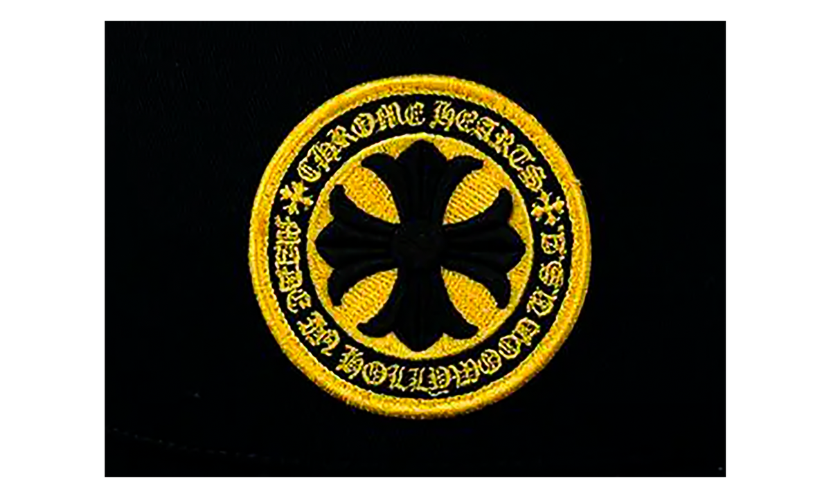 Chrome Hearts Plus Cross Seal Stamp Trucker Hat "Black" CHRM1141