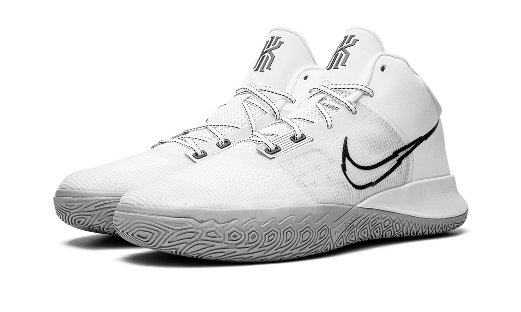 Nike Kyrie Flytrap IV "White / Black / Metallic Silver" CT1972 100
