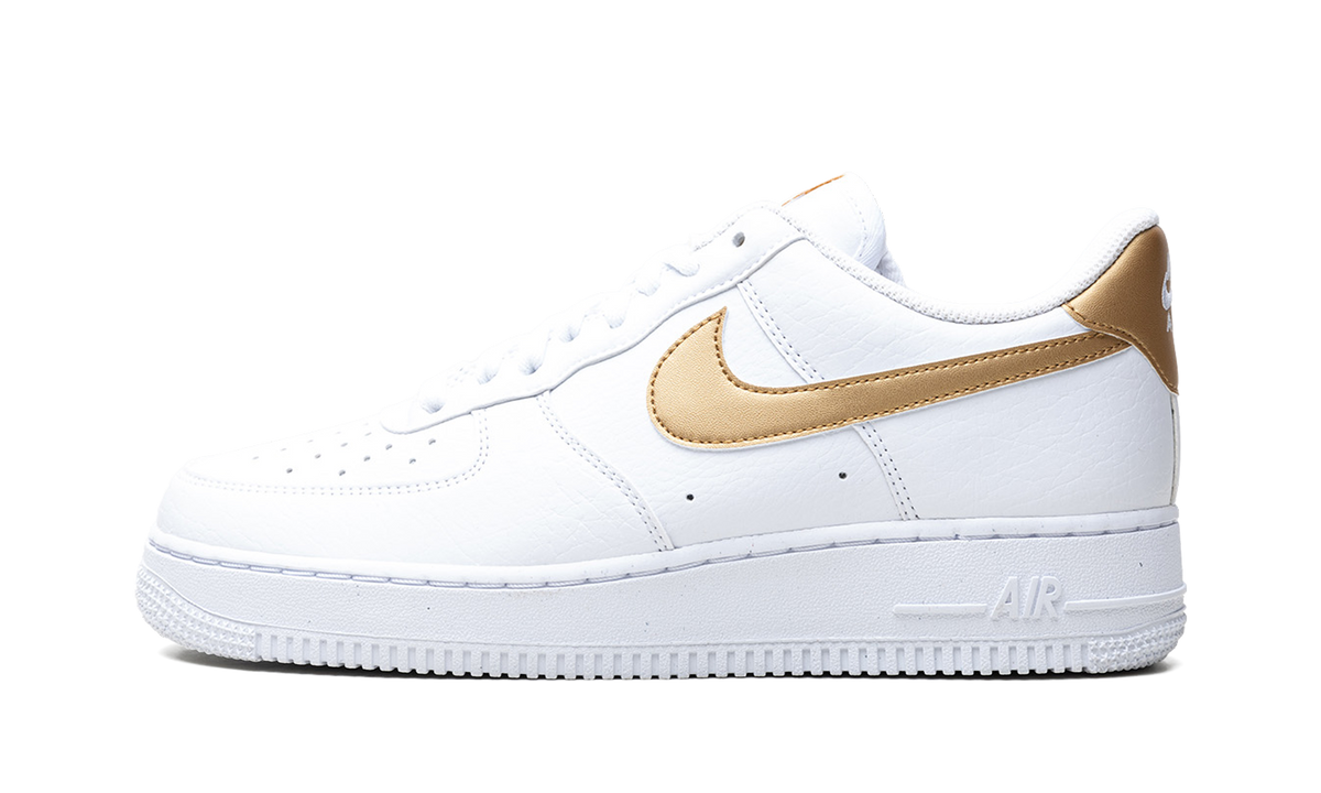 Nike Air Force 1 Low '07 Next Nature Wmns "White / Metallic Gold" DC9486 114