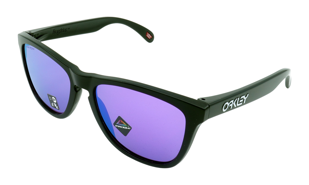 Oakley Frogskins Sunglasses "Matte Black / PRIZM Violet" OO9013 H6