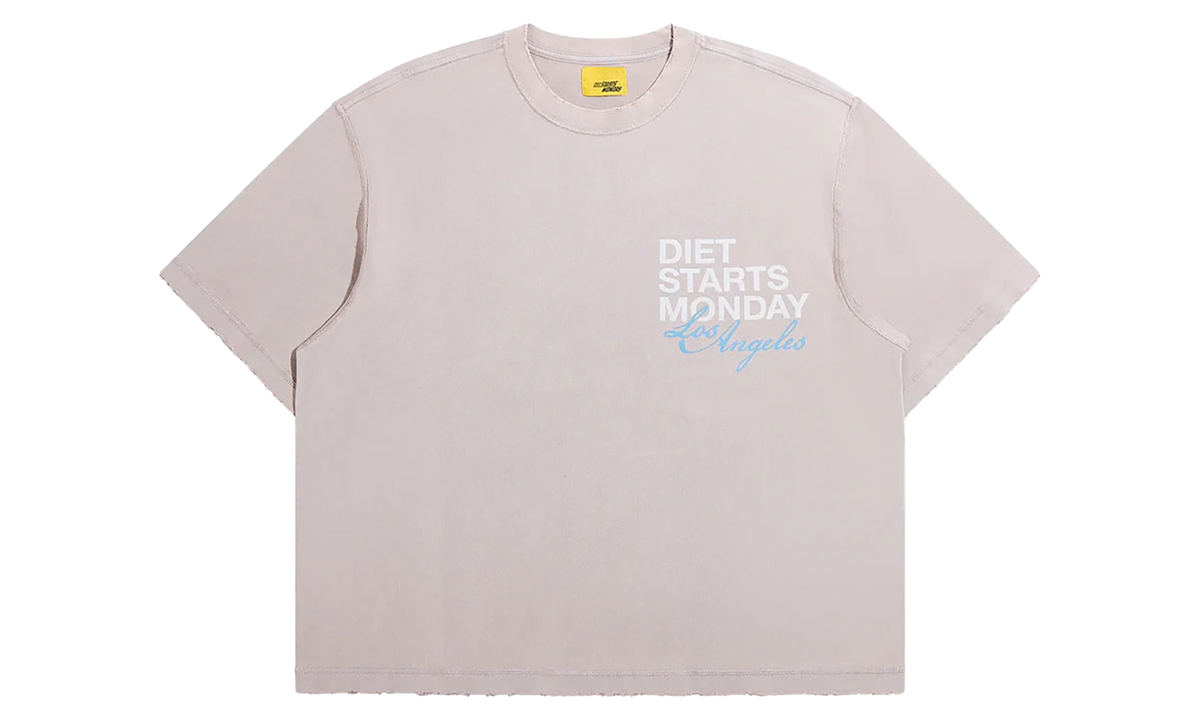 Diet Starts Monday DSMLA Short-Sleeve Tee "Wasdhed Grey / Blue" DSM SUM26 032