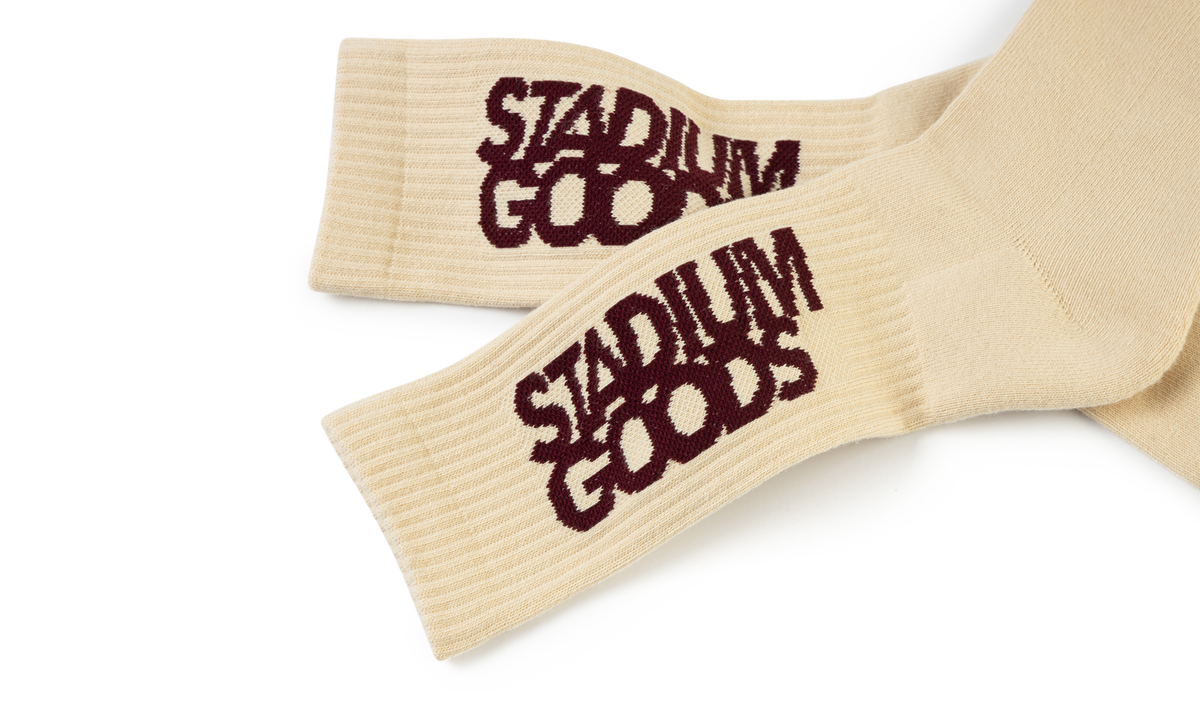 Stadium Goods Crew Sock "Cookie Dough" SGS0172