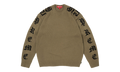 Supreme Old English Sleeves Sweater "SS26 - Olive" SU27137
