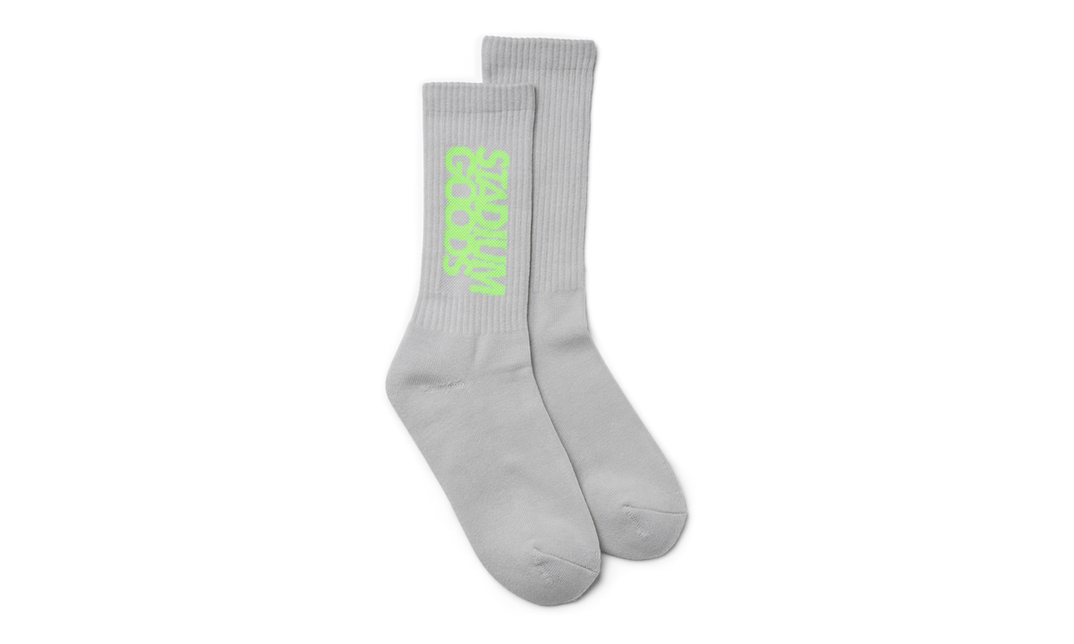Stadium Goods Crew Socks "Glow In The Dark" SGS0236