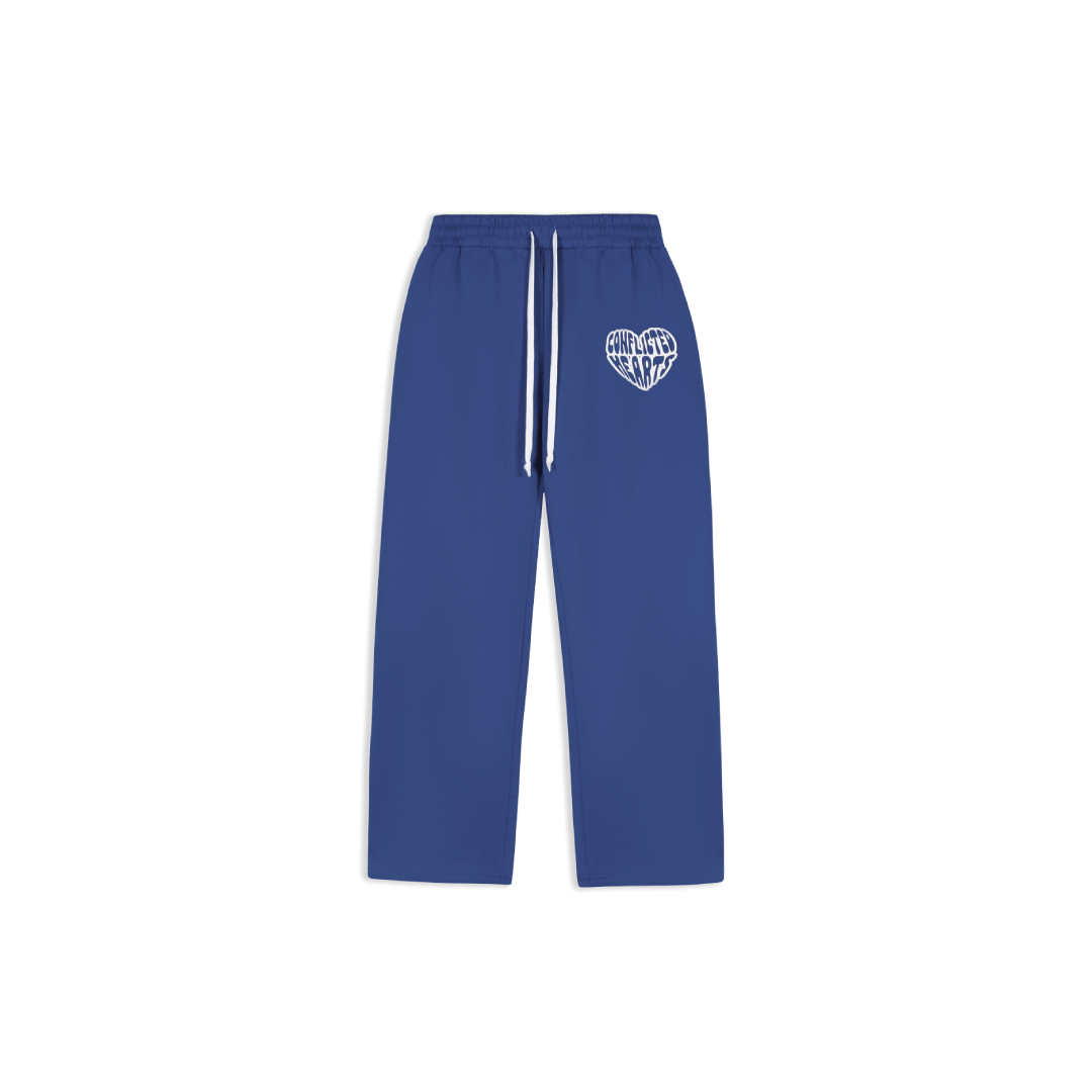 Conflicted Hearts Navy Basics Jogger