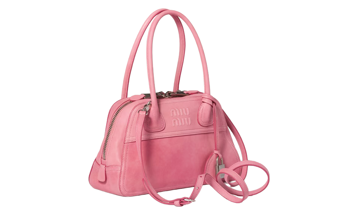 Miu Miu Vivant Nappa Leather Bag "Begonia Pink" 5BB200 2BBL F0638