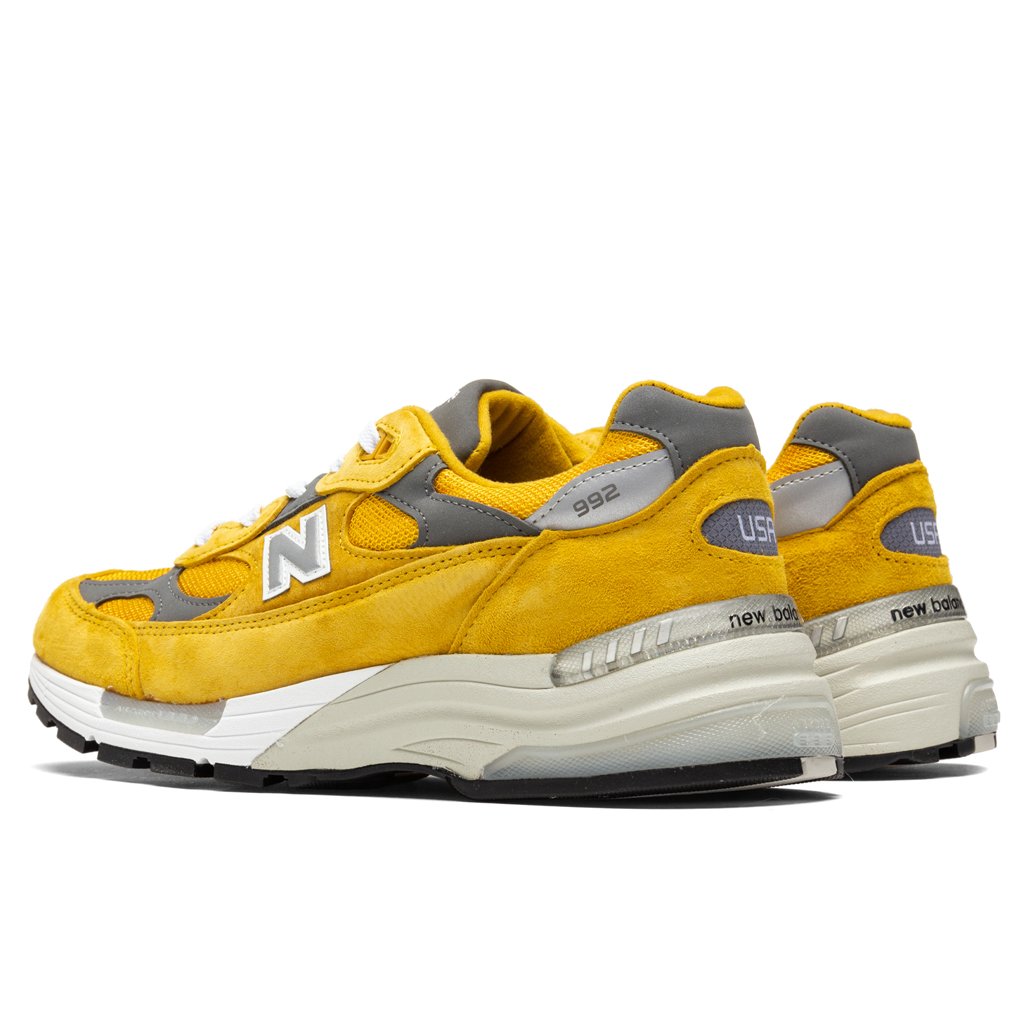 New Balance 992 - Yellow/Grey/White