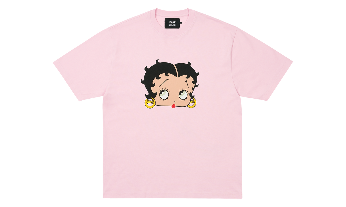 PALACE BETTY BOOP T-SHIRT "Chill Pink" p0162