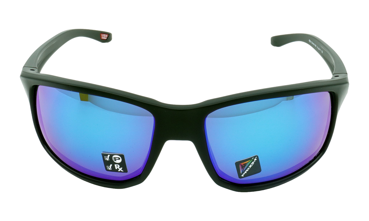 Oakley Gibston Polarized Sunglasses "Matte Black / PRIZM Sapphire Polarized" OO9449 10