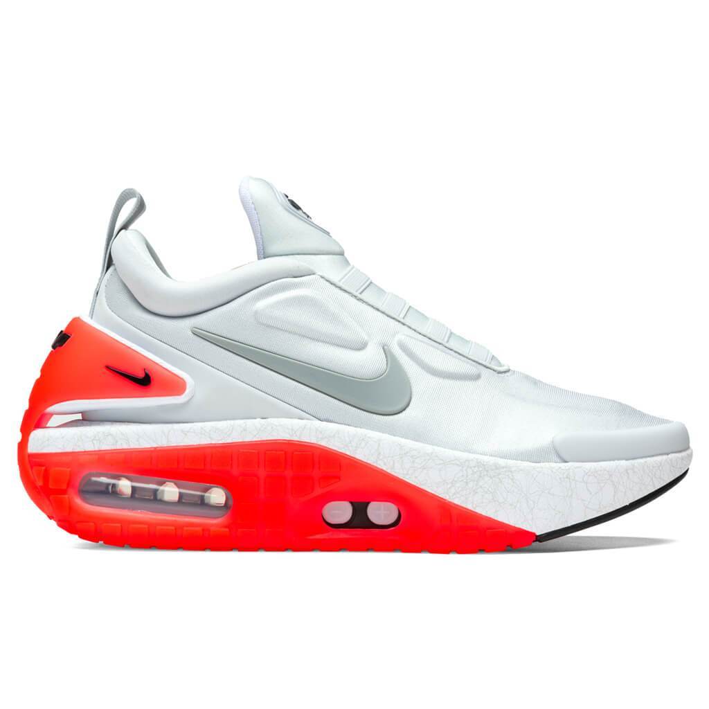 Nike Adapt Auto Max "Infrared" - Pure Platinum/Particle Grey