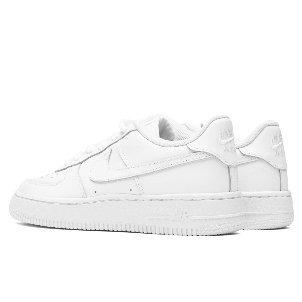 Nike Air Force 1 (GS) - White/White/White