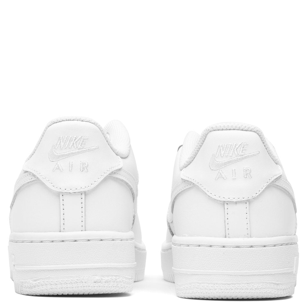Nike Air Force 1 (GS) - White/White/White