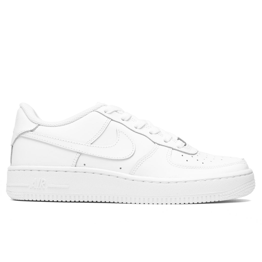 Nike Air Force 1 (GS) - White/White/White