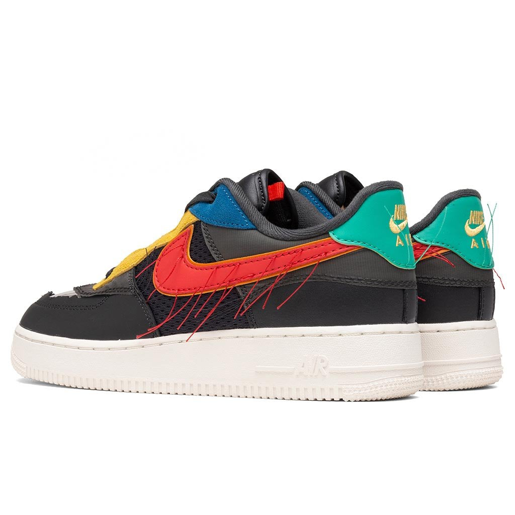 Nike Air Force 1 Low BHM - Dark Smoke Grey/Track Red