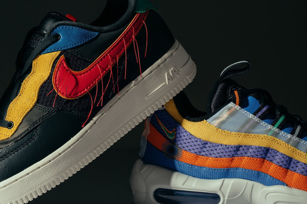 Nike Air Force 1 Low BHM - Dark Smoke Grey/Track Red