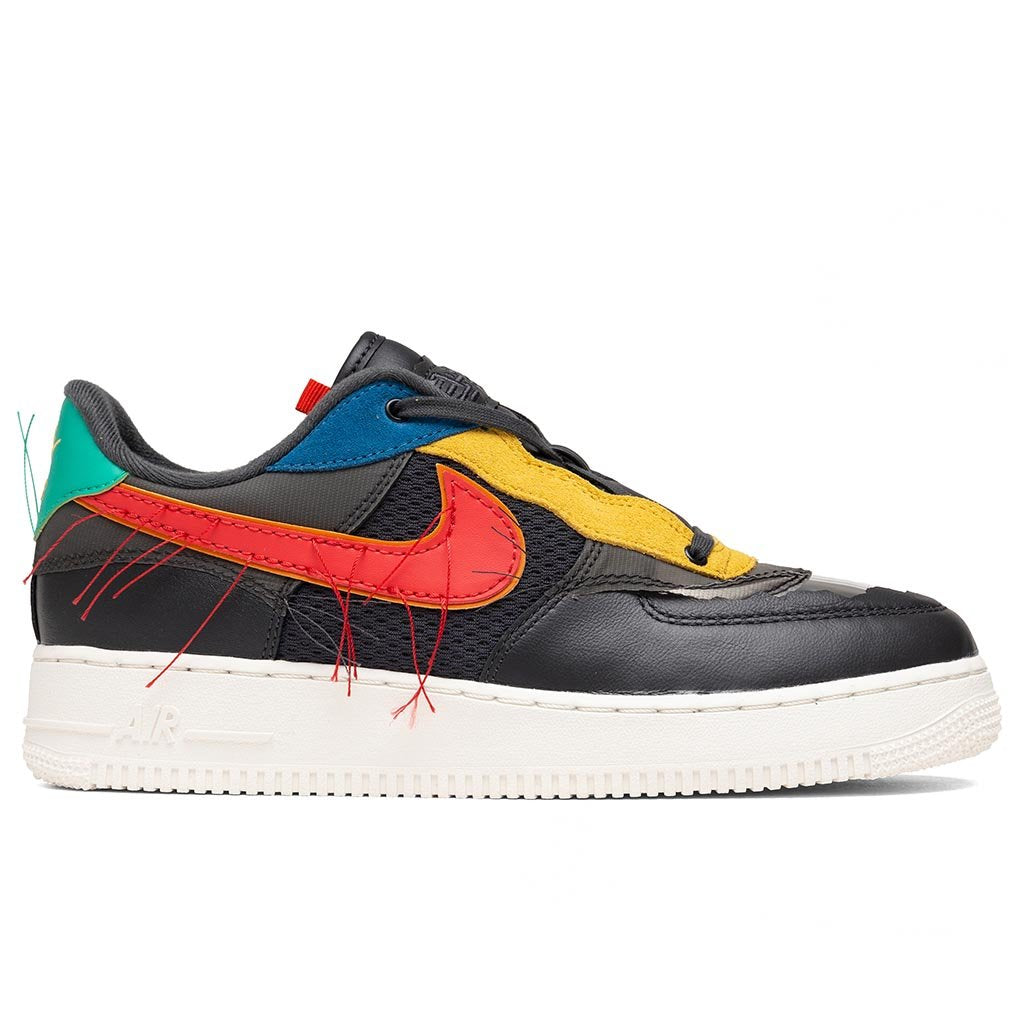 Nike Air Force 1 Low BHM - Dark Smoke Grey/Track Red