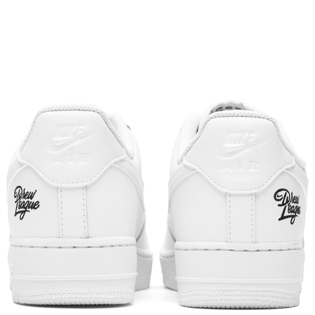 Nike Air Force 1 Low "Drew League" - White/White