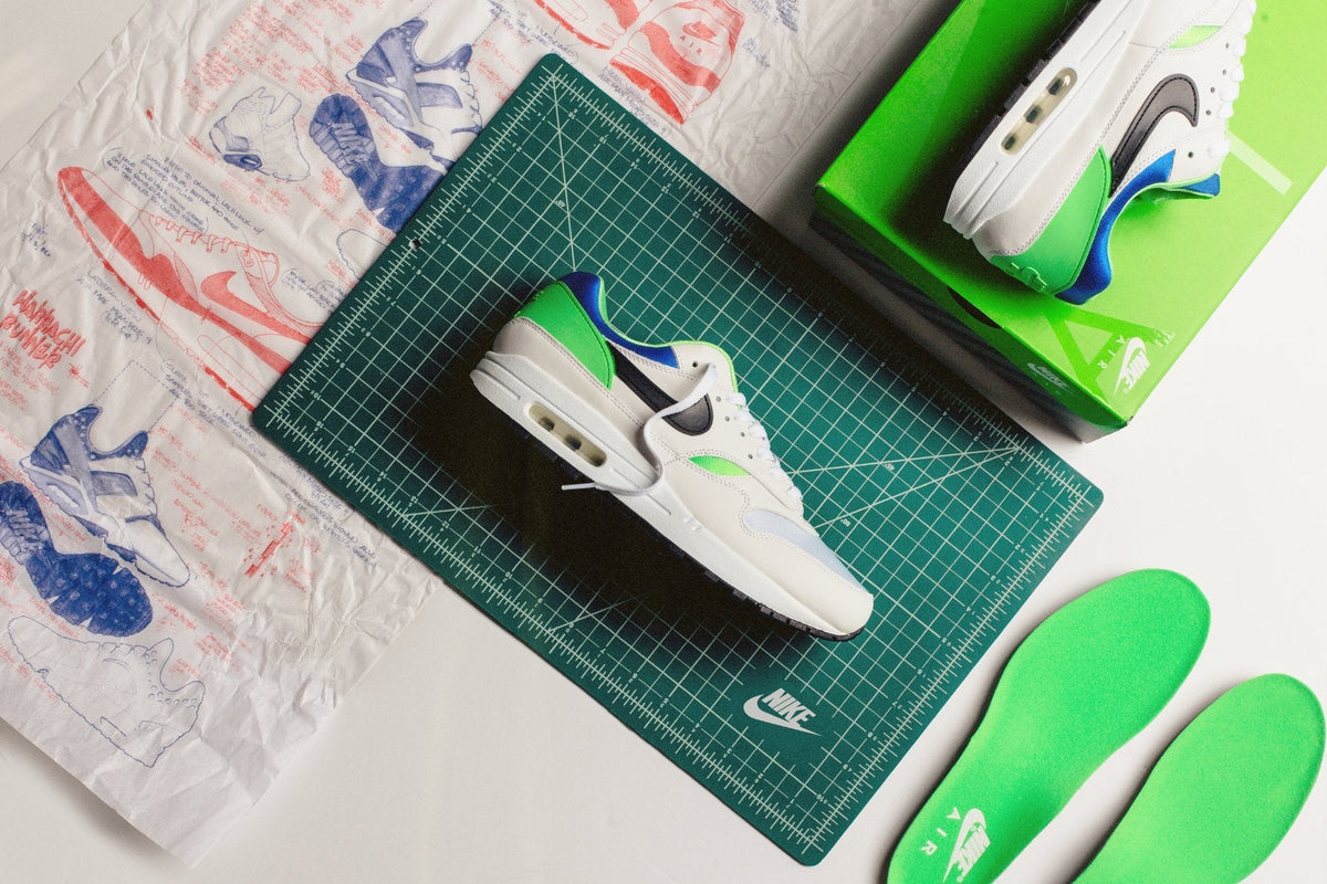 Nike Air Max 1 DNA Ch. 1 - White/Royal Blue/Scream Green