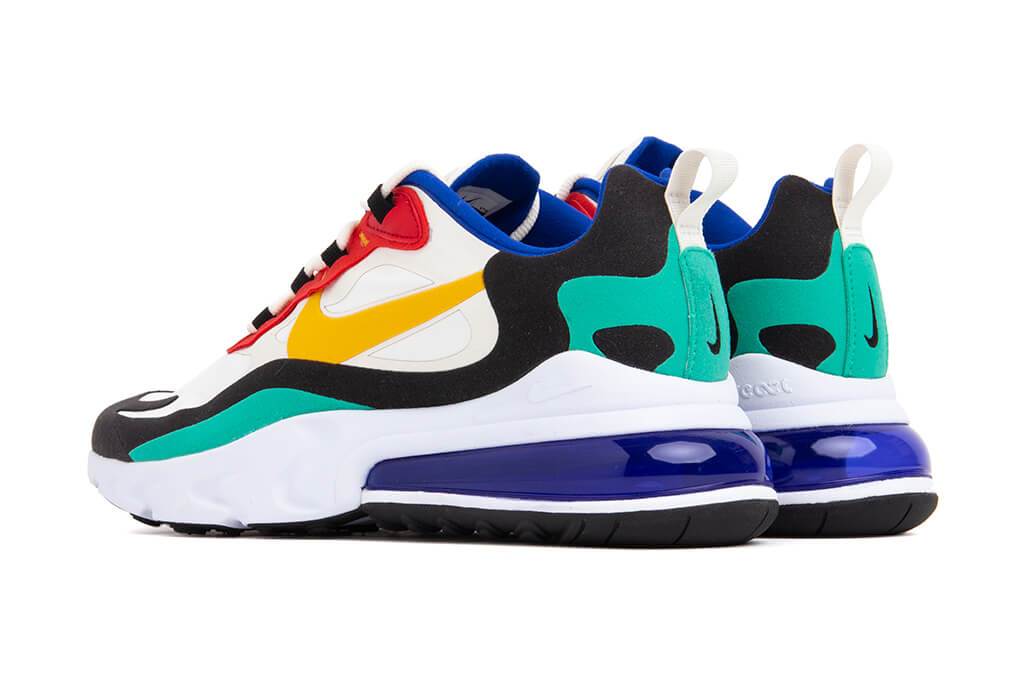 Nike Air Max 270 React - Phantom/University Gold/University Red