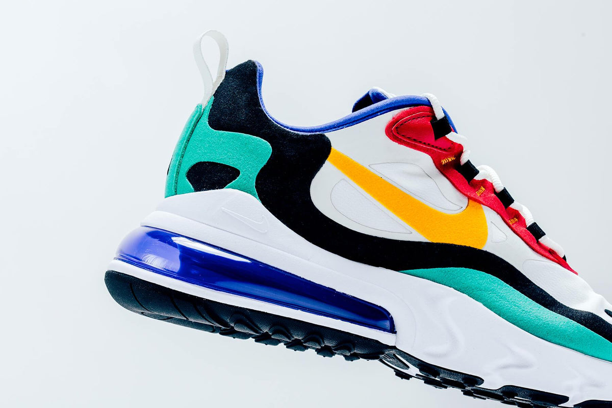 Nike Air Max 270 React - Phantom/University Gold/University Red