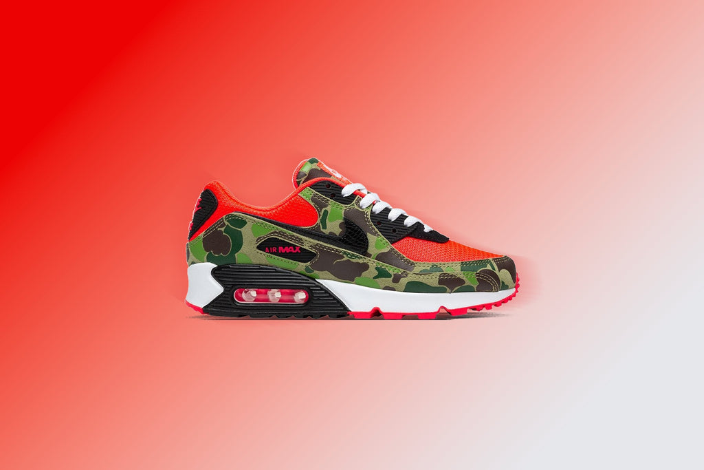 Nike Air Max 90 'Reverse Duck Camo' - Infrared/Black