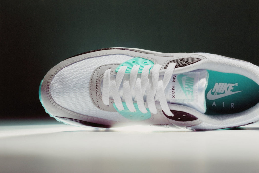 Nike Air Max 90 - White/Particle Grey/Hypher Turq/Black