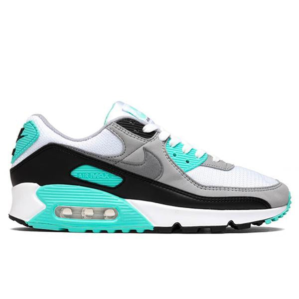 Nike Air Max 90 - White/Particle Grey/Hypher Turq/Black