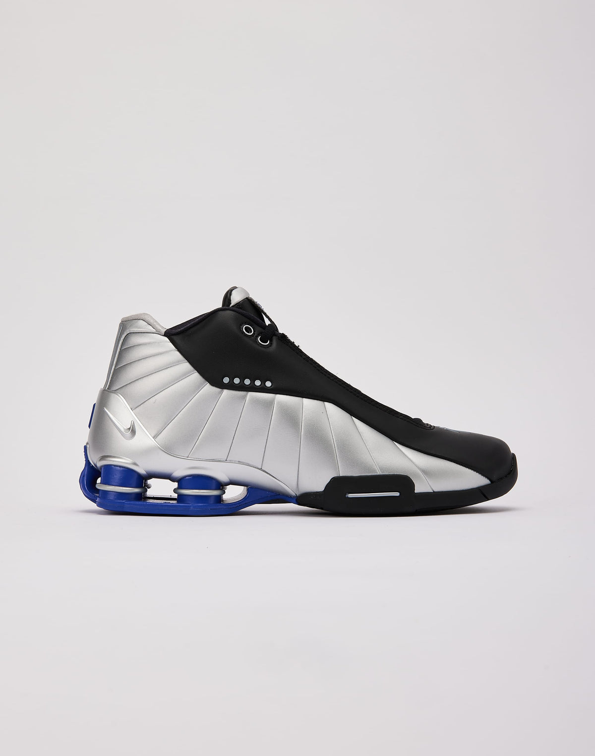 Nike Shox BB4 'Black and Metallic Silver'