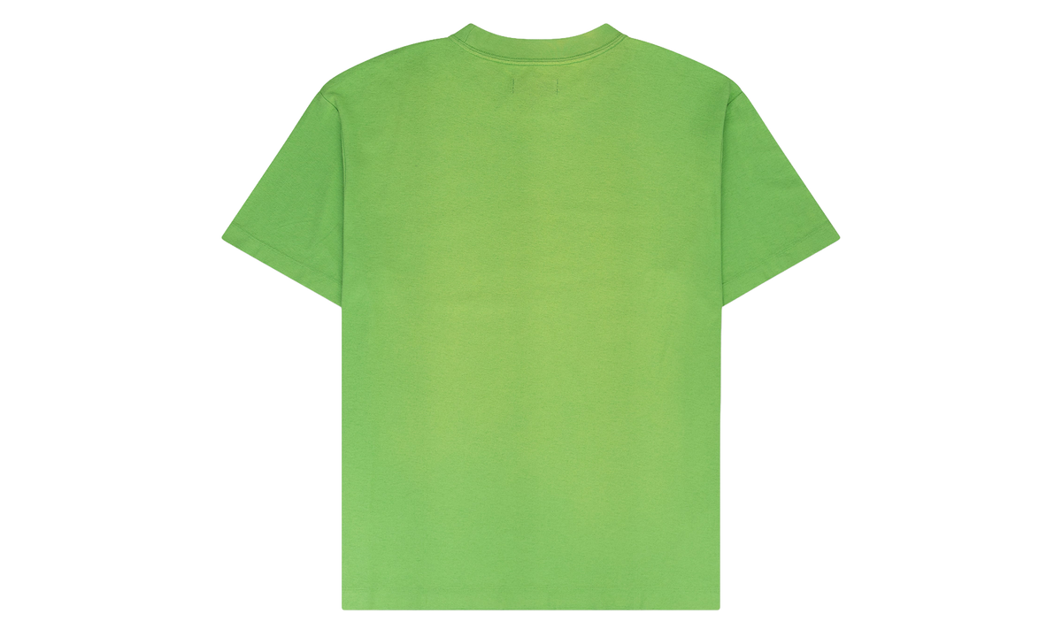 Purple Brand Textured Glitch T-Shirt "Fluorescent Green" P104 JGFG224
