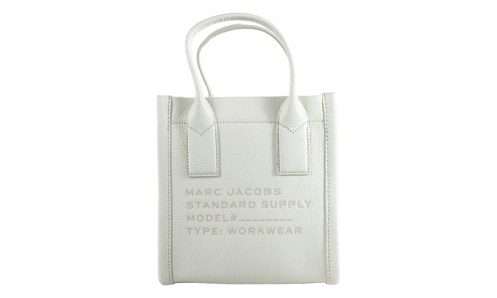 Marc Jacobs Small Tote Leather Standard Supply Bag "Cotton" 4P4HCR012H01 137