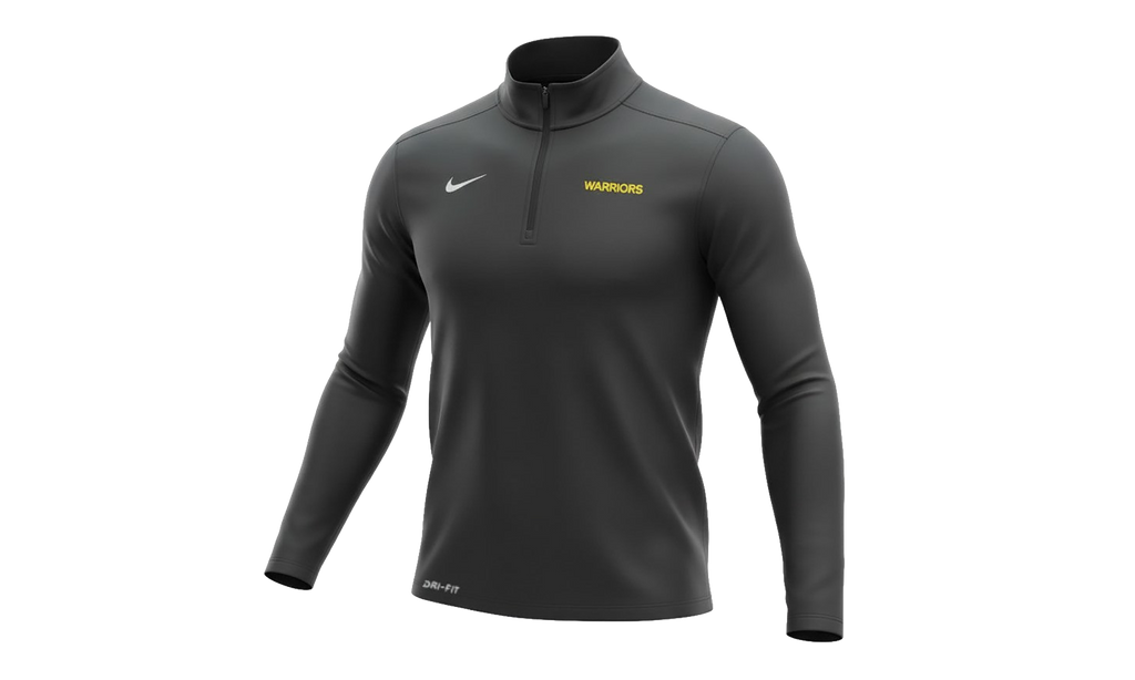 Nike NBA Golden State Warriors Solid Element Top Long Sleeve Tee "Black" M53501 BLACK
